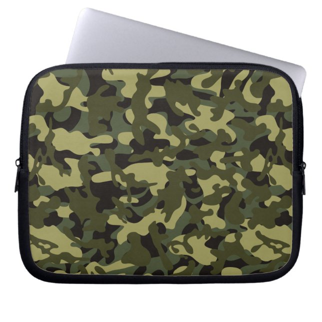 Capa Para Notebook Camuflagem Euro Primavera (Frente)