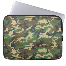 Capa Para Notebook Camuflagem florestal Laptop Sleev