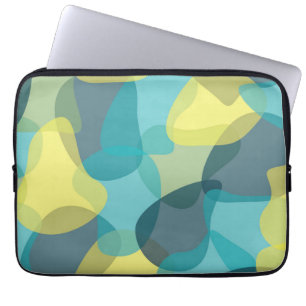 Capa Para Notebook Camuflagem, moderna, legal, moderna, geométrica ur