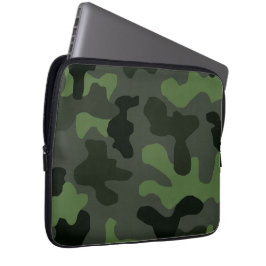 Capa Para Notebook Camuflagem verde-cinza n.o 14