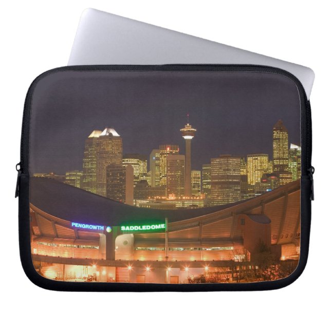 Capa Para Notebook Canadá, Alberta, Calgary: Skyline da Cidade de (Frente)