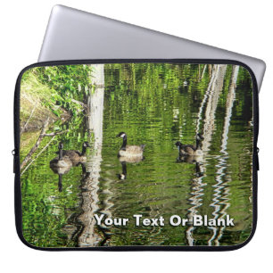 Capa Para Notebook (Canadá) Goose Green