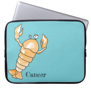 Capa Para Notebook Cancer Zodiac