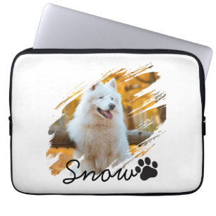 Capa Para Notebook Caneca com Foto & Nome Personalizados de Animal de