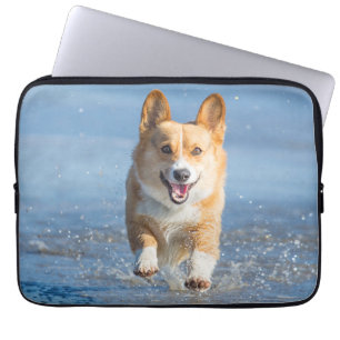 Capa Para Notebook Cão do Corgi de Galês do Pembroke que funciona n