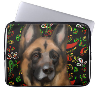 CAPA PARA NOTEBOOK CÃO PASTOR ALEMÃO