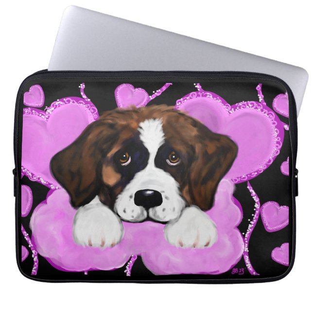 CAPA PARA NOTEBOOK CÃO SÃO BERNARDO (Frente)