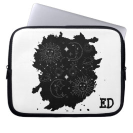 CAPA PARA NOTEBOOK CAPA ASTROLOGY (B&W)