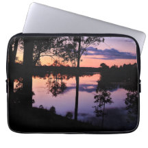 Capa: Crepúsculo perto do lago