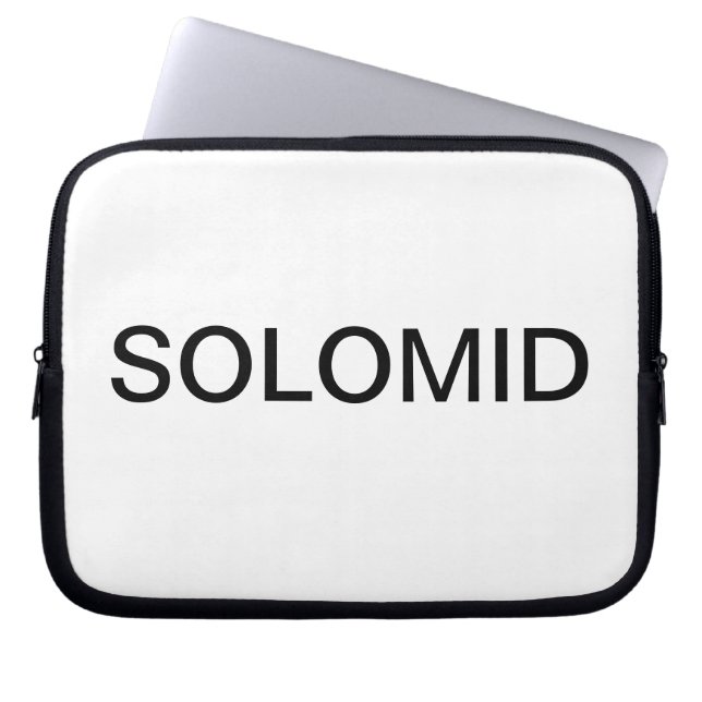 CAPA PARA NOTEBOOK CAPA DA CAIXA DO LAPTOP DA EQUIPE SOLOMID DE TSM (Frente)