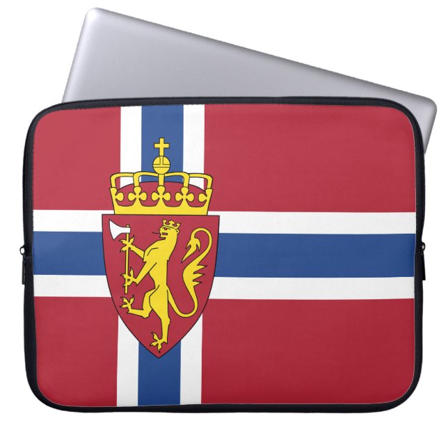 Capa Para Notebook Capa de telefone de bandeira da Noruega (Frente)