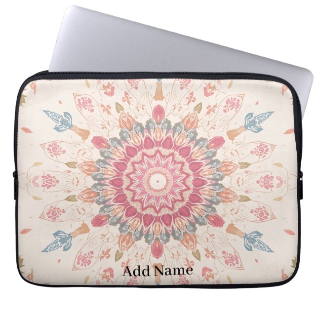 Capa Para Notebook Capa de telefone personalizada árabe Mandala - Adi (Frente)