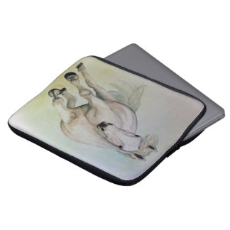 Capa Para Notebook "Capa dos eletrônicos do cavalo branco"