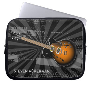 Capa Para Notebook Capa Grunge Guitar Burst Eletrônicos