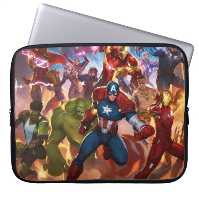 Capa Para Notebook Capacite sua tecnologia com estilo Heroico (Frente)