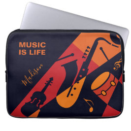 Capa Para Notebook Capas de laptop com nome e texto personalizados de