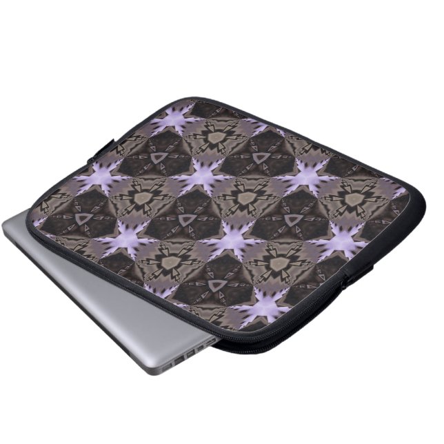 Capa Para Notebook Capas de Laptop Estrelas Roxas (Frente Inferior)