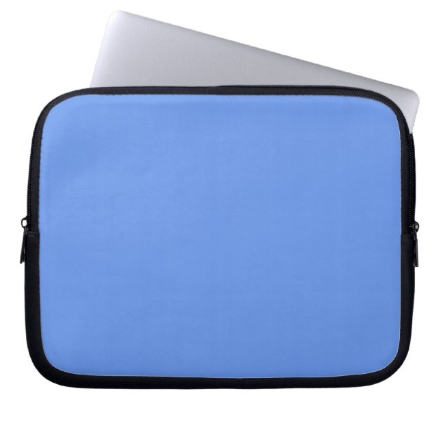 Capa Para Notebook Capinha de Laptop Azul Centáurea (Frente)