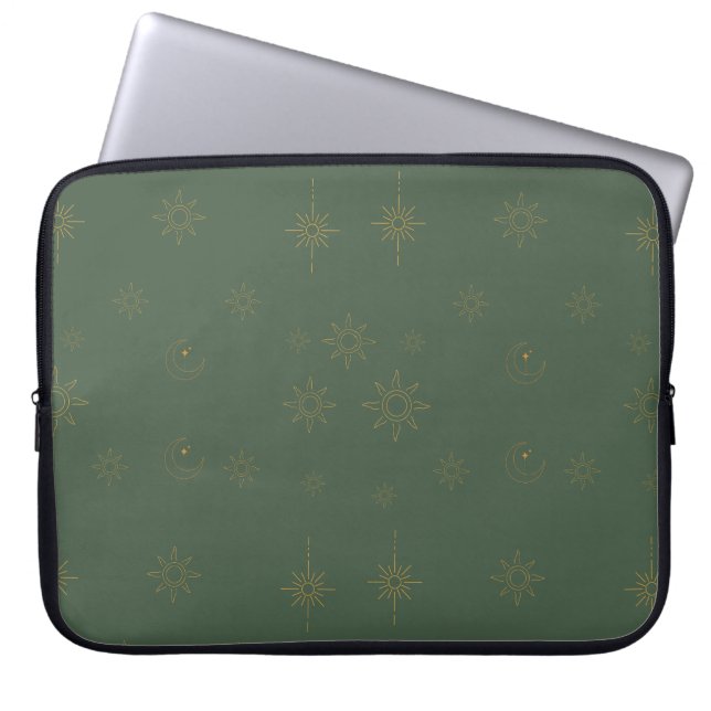 Capa Para Notebook Capinha de Laptop Boêmio | Presente para Ela | Tec (Frente)