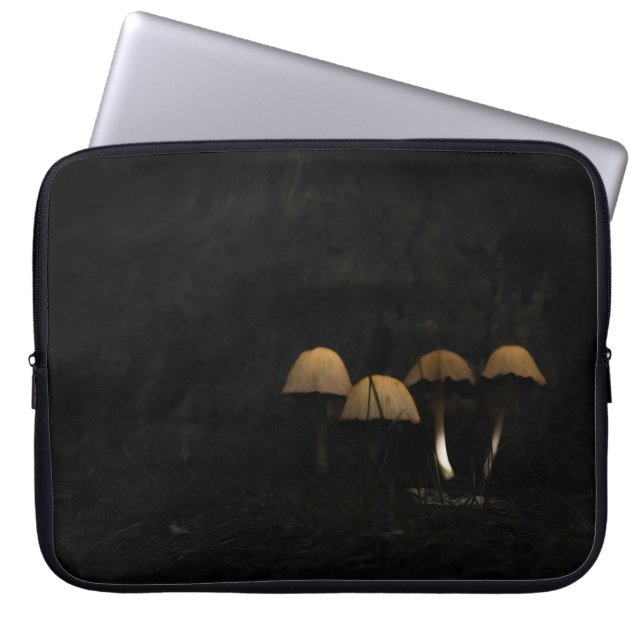Capa Para Notebook capinha de laptop cogumelo gótico (Frente)