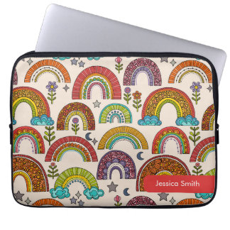 Capa Para Notebook Capinha de Laptop Colorida Arco-Íris