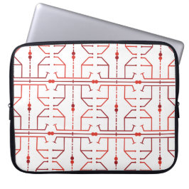 Capa Para Notebook Capinha de Laptop com Padrão Abstrato de Hieróglif