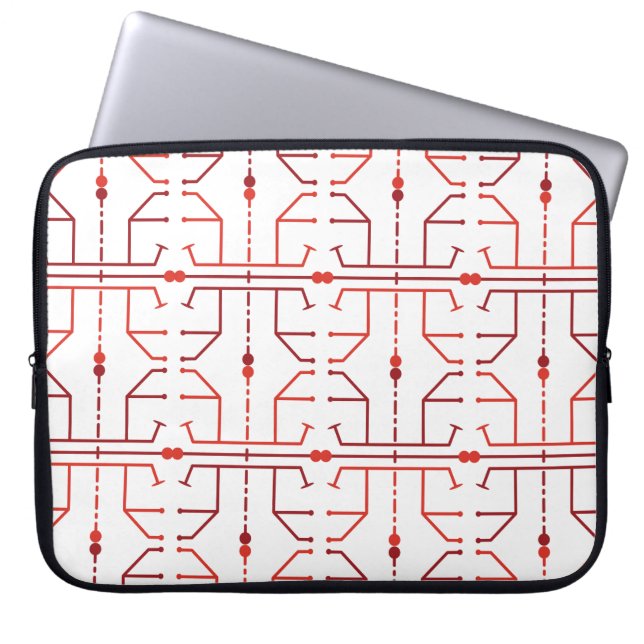 Capa Para Notebook Capinha de Laptop com Padrão Abstrato de Hieróglif (Frente)
