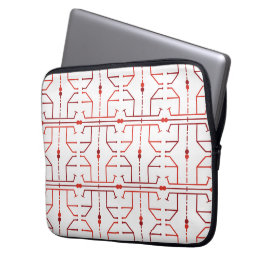 Capa Para Notebook Capinha de Laptop com Padrão Abstrato de Hieróglif