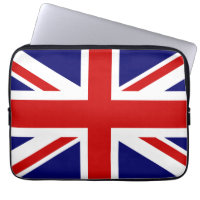 Capinha de laptop da bandeira britânica | Desenho