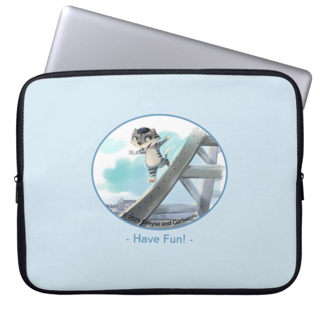 Capa Para Notebook Capinha de Laptop Divertida Torre Eiffel - Paris (Frente)