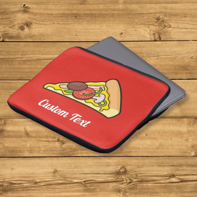 Capa Para Notebook Capinha de Laptop Fatia de Pizza (Criador carregado)