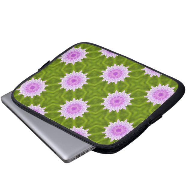 Capa Para Notebook Capinha de Laptop Flocos de Neve Rosa (Frente Inferior)