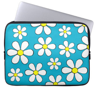 Capa Para Notebook Capinha de Laptop Flor de Margarida Power