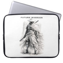 Capinha de Laptop Guerreiro do Futuro - Samurai Cy