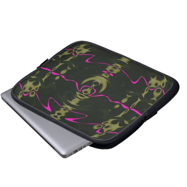 Capa Para Notebook Capinha de Laptop Luzes Rosa (Frente Inferior)