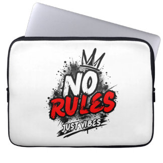 Capa Para Notebook Capinha de Laptop No Rules Just Vibes