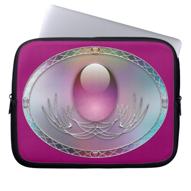 Capa Para Notebook Capinha de Laptop Ovos de Páscoa (Frente)