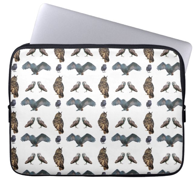 Capa Para Notebook Capinha de Laptop Owl Frenzy (escolha a cor) (Frente)