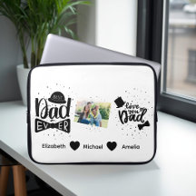 Capinha de Laptop Personalizada para o Dia dos Pai