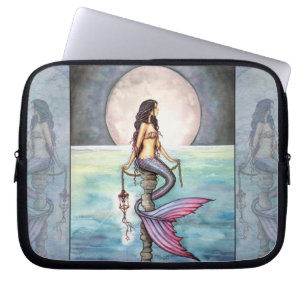 Capa Para Notebook Capinha de Laptop Sereia do Mar Encantado