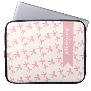 Capa Para Notebook Capinha de Laptop Sonhos de Laço Rosa