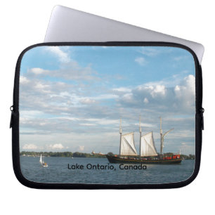 Capa Para Notebook Capinha de Laptop Veloz no Lago Ontário
