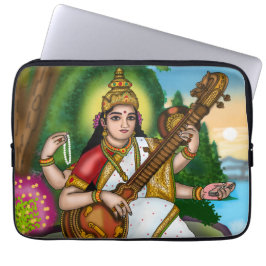 Capa Para Notebook Capinha de Telefone da Deusa Saraswati
