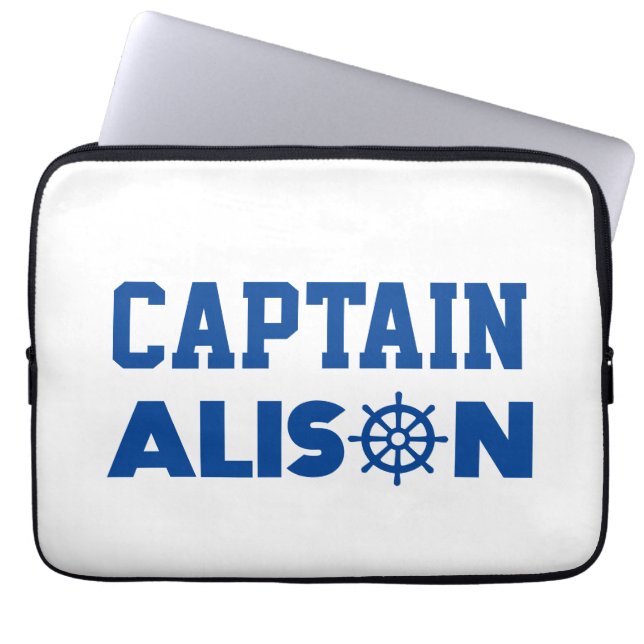 Capa Para Notebook Capitão Alison (Frente)