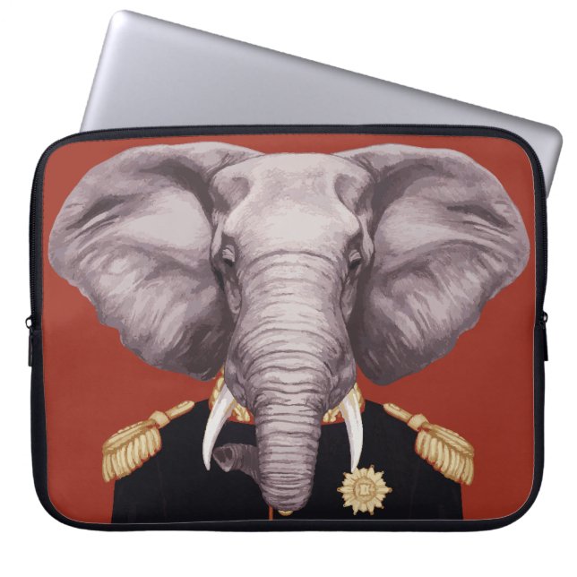 Capa Para Notebook Capitão Elefante (Frente)