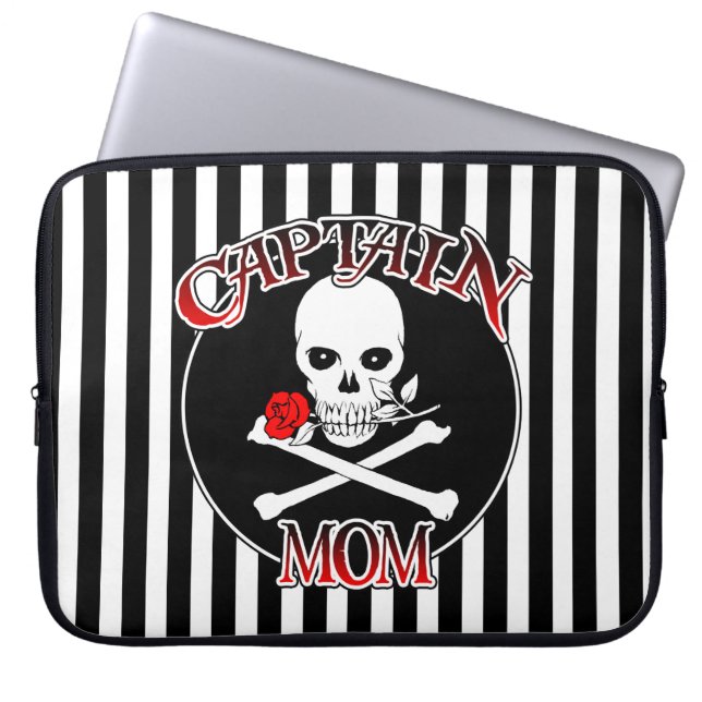 Capa Para Notebook Capitão Mãe Bolsa de laptop (Frente)