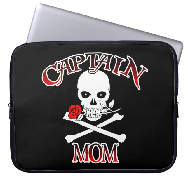Capa Para Notebook Capitão Mãe Bolsa de laptop (Frente)