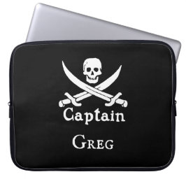 Capa Para Notebook Capitão Pirata Personalizado