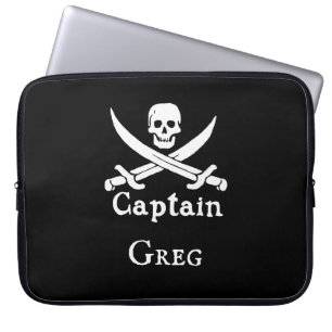 Capa Para Notebook Capitão Pirata Personalizado