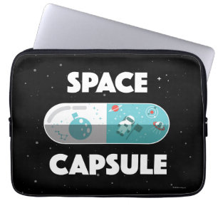 Capa Para Notebook Cápsula de espaço